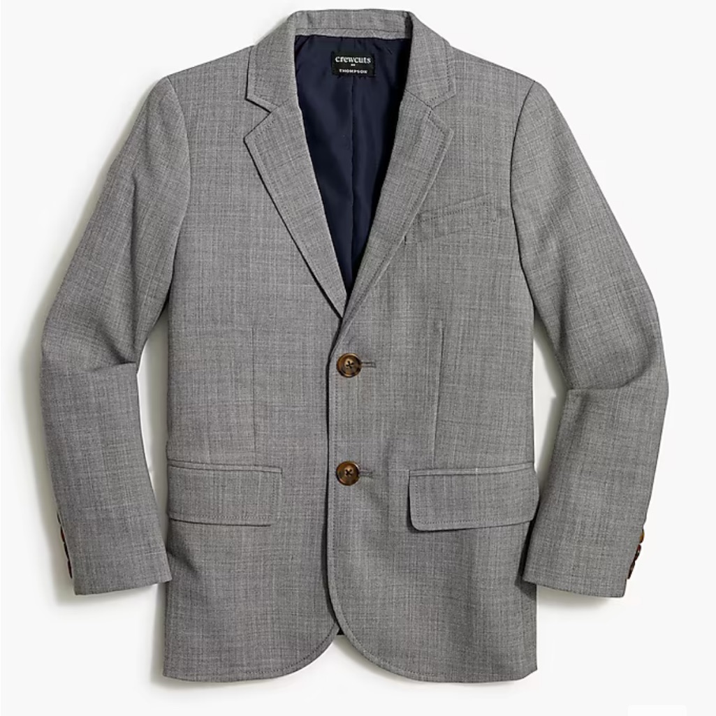 Nwt J.Crew Crewcuts Boys Wool Suit Jacket